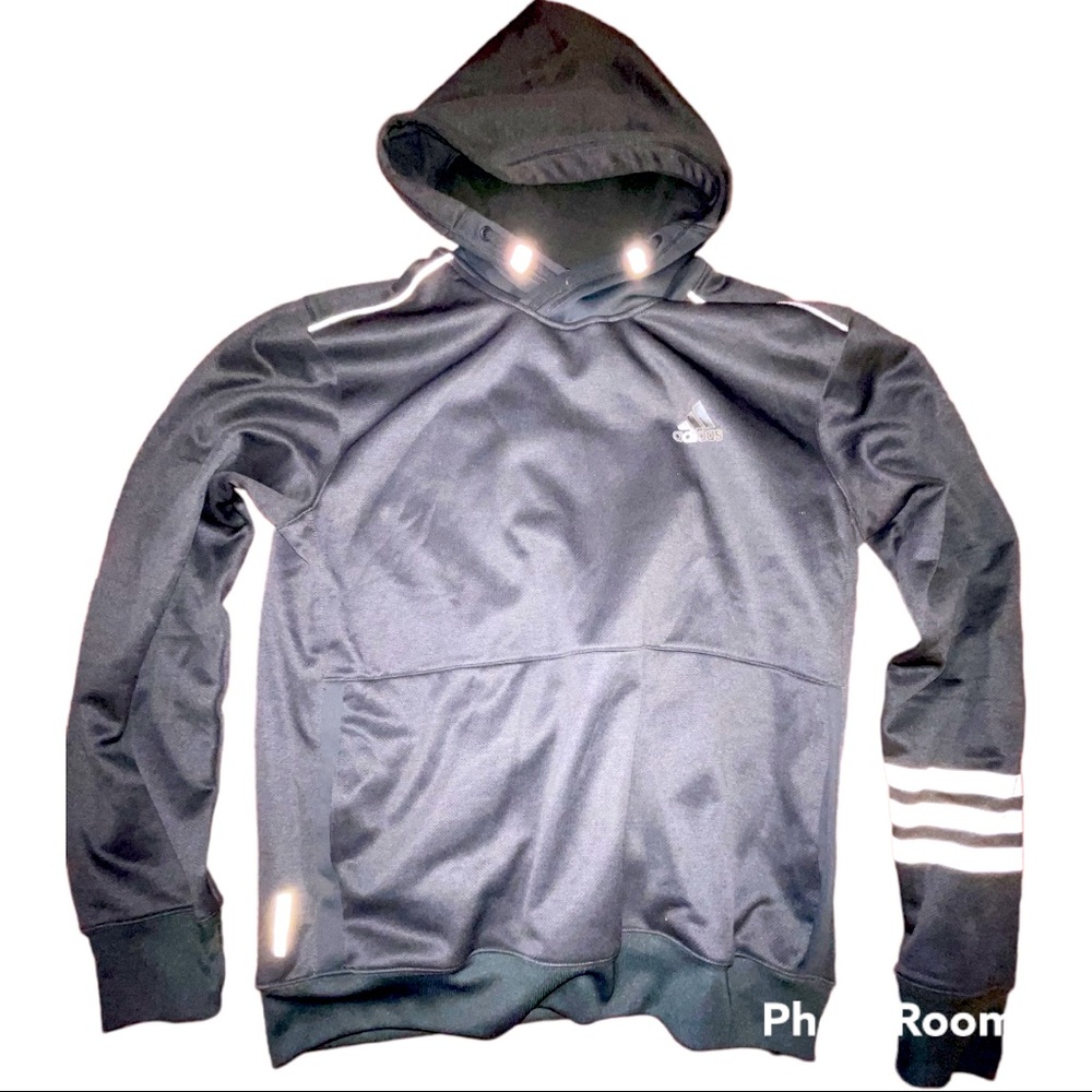 Adidas Hoodie, slight pull on arm.